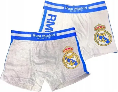 Produktbild von Real Madrid Jungen Boxershorts 2er-Pack 104/110