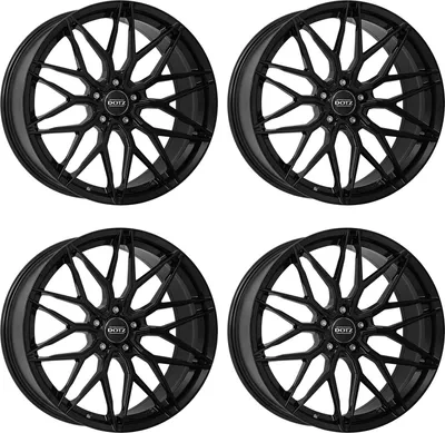 Obrázek produktu pro 4 ráfky Dotz Suzuka černé 8,5Jx19 5x112 pro Fiat 500