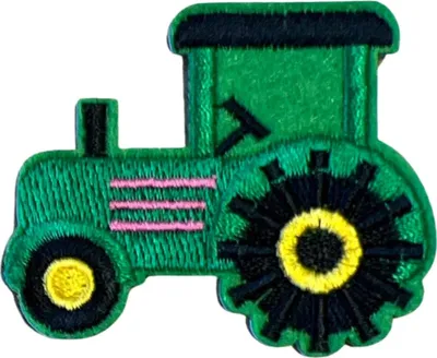 Produktbild von Traktor-Traktor-Emblem zum Aufbügeln