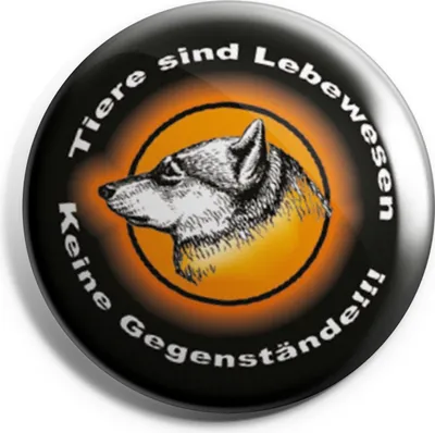 Produktbild von Tiere sind Lebewesen - Button