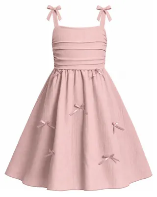 Imagen del producto de Vestido de línea A con tirantes finos de la marca Meisjes, ideal para el verano, para niñas de 5 a 13 años