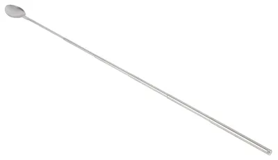Teleskoplöffel aus Edelstahl, ausziehbar, 62 cm, silber