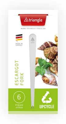 Imagen del producto de Triangle Schneckengabel 6 Stk. 90 499 06 03/Abverkauf nur solange Vorrat reicht
