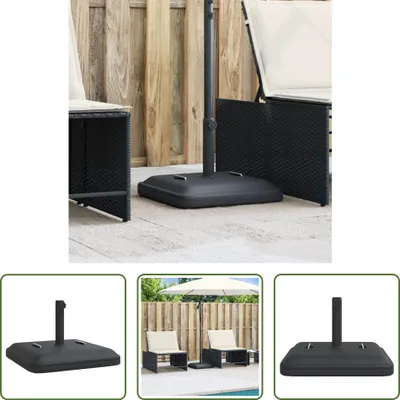 Produktbild von The Living Store Sonnenschirmständer mit Griffen für Ø38/48 mm Mast 27 kg