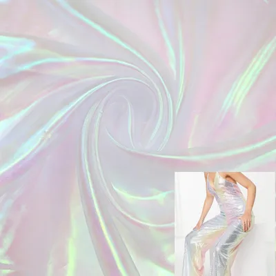 Zdjęcie produktu dla Organza, tkanina do dekoracji i szycia, 150 x 500 cm