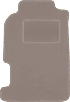 Produktbild von Fahrerfußmatte Velours beige passend für Honda Prelude V (1996-2001, Coupe) – mit Befestigungen – passgenau