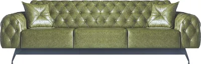 Immagine prodotto di Set di divani Set di divani Chesterfield a 3 posti cuscini classici verdi