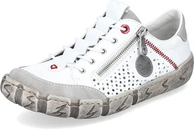 Produktbild von Rieker Damen Low-Top Sneaker L0355, weiß, 38 EU / 5 UK