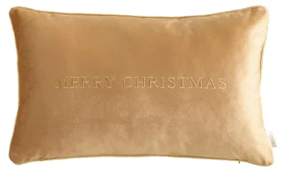 Produktbild von Room99 Deko-Kissenbezug Xmas Samt 30x50 cm Gold