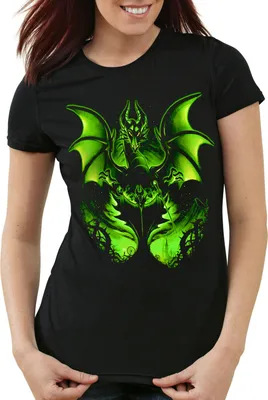 Produktbild von style3 Die dunkle Fee Damen T-Shirt maleficent dornröschen, Größe:S