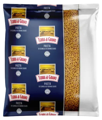 Zdjęcie produktu dla Terra Di Grano Pasta Macaroni 5000g – Włoski makaron z semoliny z pszenicy durum, opakowanie rodzinne