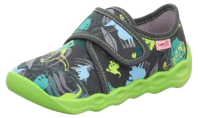 Produktbild von Superfit Jungen BUBBLE Hausschuhe, GRAU/MEHRFARBIG 2010