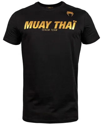 Produktbild von Venum, Muay Thai VT T-Shirt, Herren, L, Schwarz/Gold