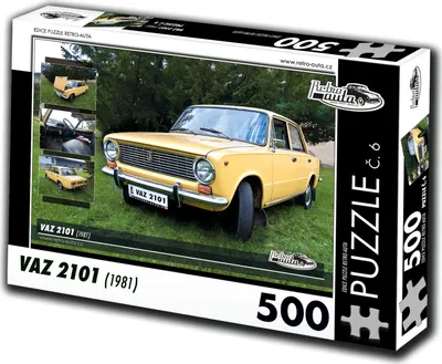 Immagine prodotto di Puzzle RETRO-AUTA n. 6 VAZ 2101 (1981) 500 pezzi