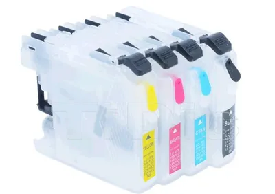 Produktbild von LC225/LC227/LC229 CISS / Easyrefillpatronen Multipack für  Black, Cyan, magenta, Yellow mit Autoresettchip von Dr. Inkjet