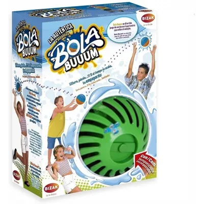 Obrázek produktu pro Bizak Bola Buuum, zábavná a osvěžující hra s vodou, při které můžete hrát proti sobě a zjišťovat, kdo vyrazí míček, 12 balónků s vodou v balení (35007532)