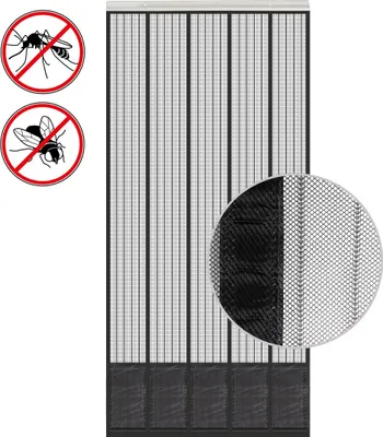 Produktbild von Insektenschutz Tür mit Kederleiste 185x65cm Breite und Länge einstellbar