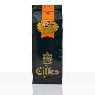 Produktbild von EILLES Tee Ceylon Orange Pekoe Blatt Nr. 33, 250g loser Tee