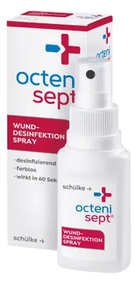Produktbild von Schülke octenisept® Wunddesinfektion Spray 50ml | Flasche (50 ml)