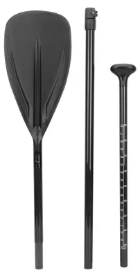 Obrázok produktu pre 3-dielne nastaviteľné pádlo z uhlíkových vlákien na stand-up paddleboarding, vhodné pre surfové dosky, kajaky a nafukovacie člny
