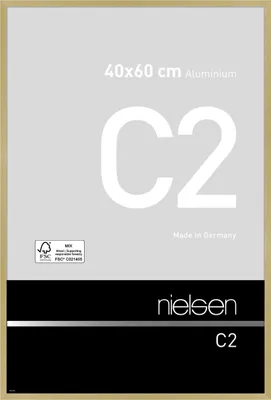A product image of a picture frame with branding and specifications.
