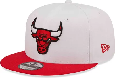 Produktbild von New Era Uni Snapback Cap 9FIFTY, Chicago Bulls TEAM Weiß Rot, M/L