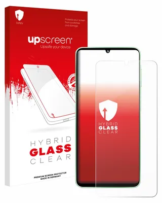 Produktbild von upscreen Schutzglas für Samsung Galaxy F70e Schutzfolie Panzer Folie Glas Display Schutz klar
