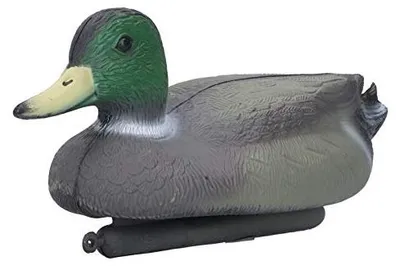 Schwimmende Dekor-Ente, 34,5x13 cm, Kunststoff, für Teich & Garten