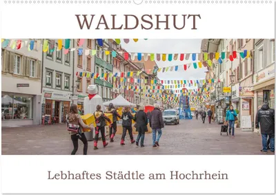 Produktbild von Waldshut - Lebhaftes Städtle am Hochrhein (Wandkalender 2025 DIN A2 quer), CALVENDO Monatskalender