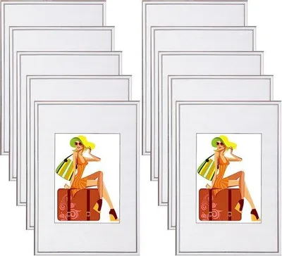 Productafbeelding van Famanu fotolijsten met passepartout – kunststof en glas