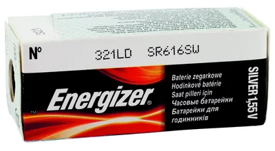 Produktbild von Energizer 321 SR65 / SR616SW Uhr Batterien mit Silberoxid
