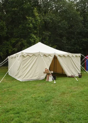 Zdjęcie produktu dla Namiot Herold Knight, 5 x 5 m, 425 g/m², kolor naturalny