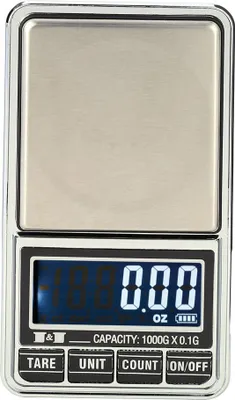 Obrázok produktu pre Profesionálna mini digitálna váha Šperky Elektronická vrecková váha Presná váha 1000g * 0,1g