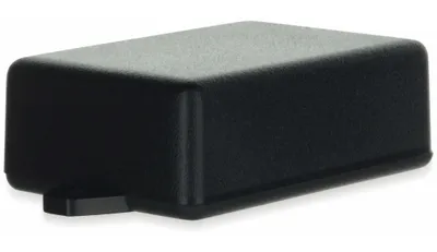 Image de TEKO boîtier, SR01-E.9, ABS , noir, 57x38x20 mm, avec bride de fixation