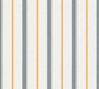 Produktbild von Esprit Kids Vliestapete Tractors Tapete grau orange weiß 10,05 m x 0,53 m 357073 35707-3