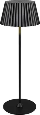 Produktbild von TRIO Reality R57706132 SUAREZ Outdoor-Tischleuchte SMD LED V390mm 1,5W/200lm 3000K IP44 matt schwarz, wiederaufladbarer Akku, USB-C-Anschluss, Ladestation, Ein/Aus