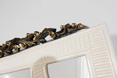 Immagine prodotto di Cassettiera Mobile con specchio Cassettiera nobile Buffet Credenza barocca in legno rococò