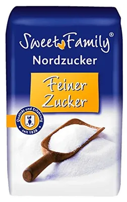 Image de Nordzucker Sweet Family Sucre fin avec qualité et expérience 1000g