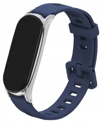 Zdjęcie produktu dla Opaska / pasek z ramką ChronSmarta do smartband'a Xiaomi Mi Band 7 (Granatowy)