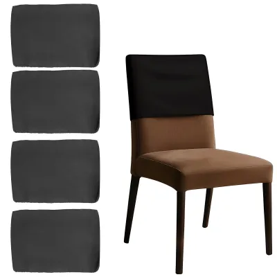 Produktbild von Set mit 4 elastischen Stuhlbezügen für Bürostühle