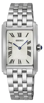 Immagine prodotto di Seiko SWR083P1 Orologio da donna rettangolare con bracciale in acciaio