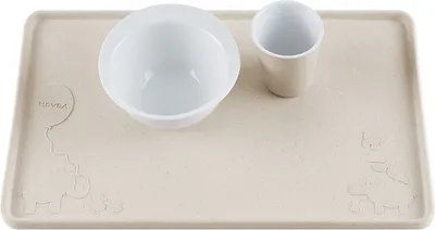 Produktbild von Hevea Kinder-Tischset aus Naturkautschuk Marble
