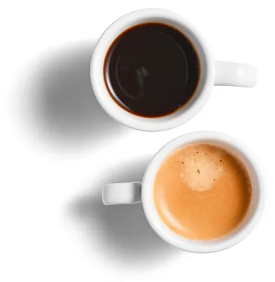 Immagine prodotto di 2,5 once / 75 ml, tazze da caffè espresso in Vetroceramica bianca, set da 2, tazzine da caffè espresso
