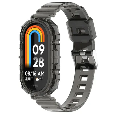 Zdjęcie produktu dla Techsuit - Pasek do Xiaomi Mi Band 8 - Czarny KP29291