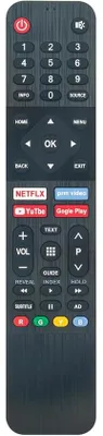 Produktbild von Fernbedienung AN2187R-1 – Ersatz für Grundig Smart TVs – sofort einsatzbereit – Vemera