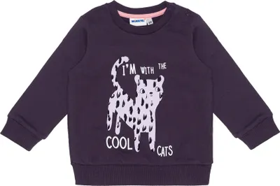 Obrázek produktu pro Dívčí mikina Cool Cats - fialová - 92