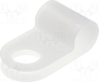 Obrázok produktu pre 10 kusov svoriek na upevňovanie káblov, hadíc a zväzkov, priemer svorky: 5,6 mm
