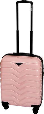 Produktbild von Handgepäck Hartschalenkoffer Trolley V PASTEL Pink Koffer 55 cm Cavalet BOWATEX
