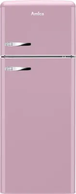 Produktbild von Amica Kühl-/Gefrierkombination KGC 15636 P, 208 l, ST, 40 dB, 2,5 kg/24h, , Farbe Rosa