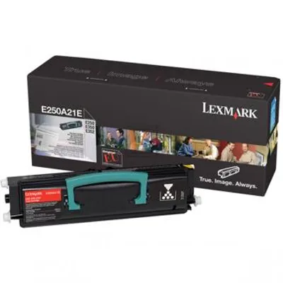 Produktbild von Lexmark E250, E35X Toner Cartridge, 3500 Seiten, Schwarz